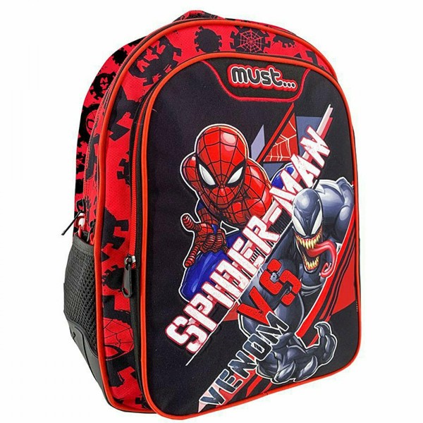 Σχολική Τσάντα Πλάτης Δημοτικού Spiderman Vs Venom Must 3 Θήκες 000500991 Σχολικά Σακίδια Πλάτης