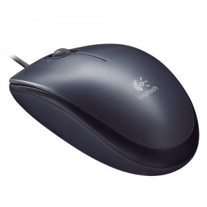 Logitech M90 Optical Mouse (Dark Grey, Wired) (LOGM90) Περιφερειακά Η/Υ www.anazitisibooks.gr