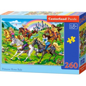 Παιδικα Παζλ - CASTORLAND  PUZZLE RRINCESS HORSE RIDE 100-260 κομμάτια