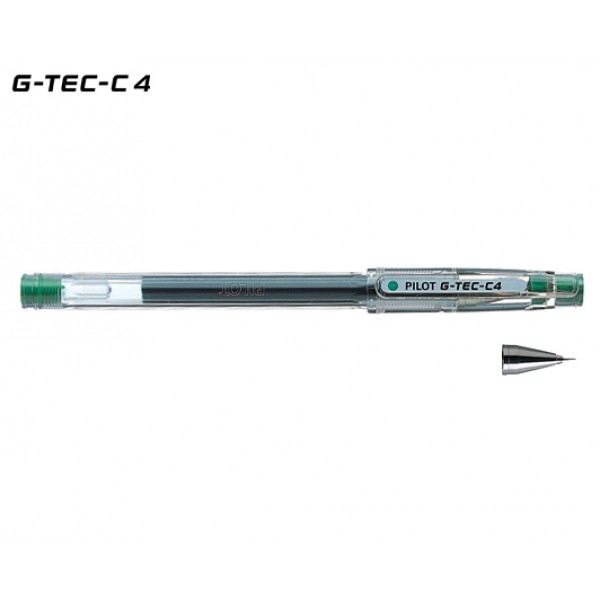 Γραφη - Διορθωση - Σχολικα ειδη -  ΣΤΥΛΟ PILOT G-TEC-C4 0.4mm ΠΡΑΣΙΝΟ Στυλό