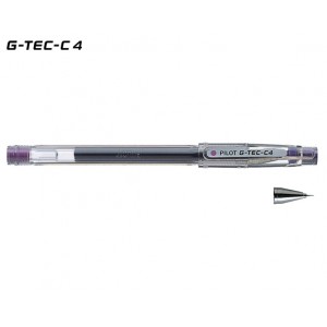 Γραφη - Διορθωση - Σχολικα ειδη -  ΣΤΥΛΟ PILOT G-TEC-C4 0.4mm ΜΩΒ Στυλό