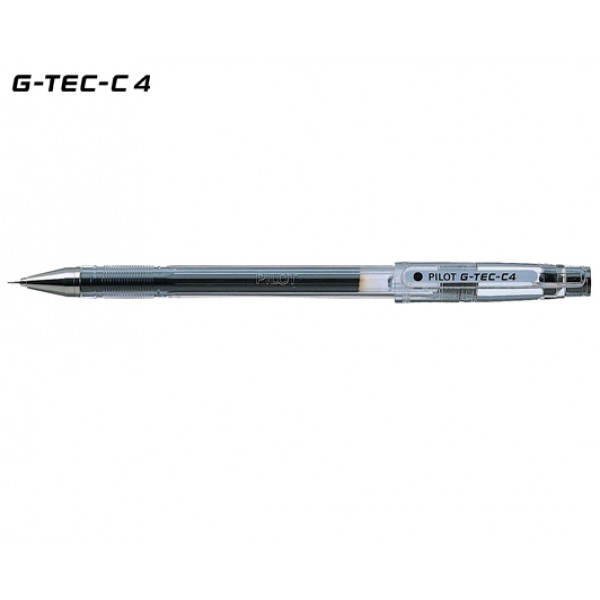 Γραφη - Διορθωση - Σχολικα ειδη -  ΣΤΥΛΟ PILOT G-TEC-C4 0.4mm ΜΑΥΡΟ Στυλό