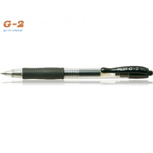 Γραφη - Διορθωση - Σχολικα ειδη -  ΣΤΥΛΟ PILOT G-2 0.5mm ΜΑΥΡΟ Στυλό