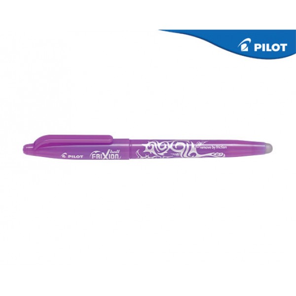 Γραφη - Διορθωση - Σχολικα ειδη -  ΣΤΥΛΟ PILOT ΜΕ ΓΟΜΑ FRIXION BALL 0.7mm ΜΩΒ Στυλό