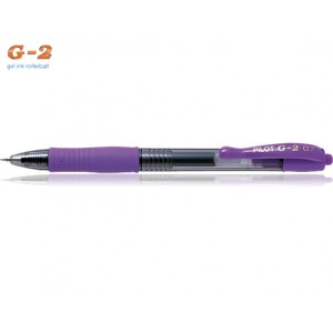 Γραφη - Διορθωση - Σχολικα ειδη -  ΣΤΥΛΟ PILOT G-2 0.7mm ΜΩΒ Στυλό