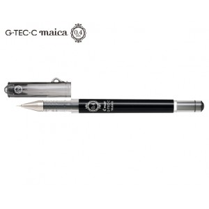 Γραφη - Διορθωση - Σχολικα ειδη -  ΣΤΥΛΟ PILOT G-TEC-C MAICA 0.4mm ΜΑΥΡΟ Στυλό