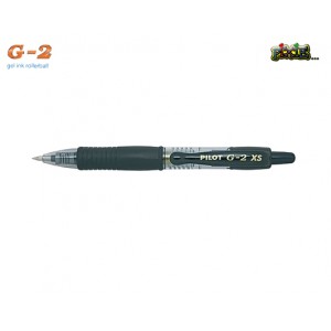 Γραφη - Διορθωση - Σχολικα ειδη -  ΣΤΥΛΟ PILOT G-2 XS PIXIE 0.7mm ΜΑΥΡΟ Στυλό