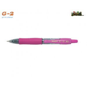 Γραφη - Διορθωση - Σχολικα ειδη -  ΣΤΥΛΟ PILOT G-2 XS PIXIE 0.7mm ΡΟΖ Στυλό