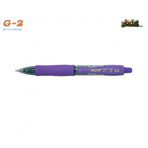 Γραφη - Διορθωση - Σχολικα ειδη -  ΣΤΥΛΟ PILOT G-2 XS PIXIE 0.7mm ΜΩΒ Στυλό