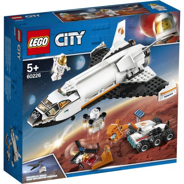 Παιχνιδια LEGO - Παιδικα παιχνιδια - LEGO City Space Mars Research Shuttle 60226 LEGO