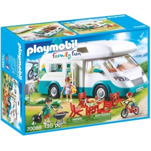 Playmobil Αυτοκινούμενο Οικογενειακό Τροχόσπιτο - 70088