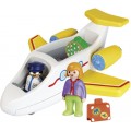 Παιχνιδια PLAYMOBIL - Παιδικα παιχνιδια - Playmobil 1.2.3 Αεροπλάνο Με Επιβάτη - 70185 PLAYMOBIL