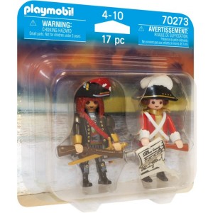Παιχνιδια PLAYMOBIL - Παιδικα παιχνιδια - Playmobil Duo Pack Πειρατής Και Λιμενοφύλακας (70273) PLAYMOBIL