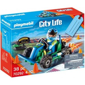 Παιχνιδια PLAYMOBIL - Παιδικα παιχνιδια - Playmobil Gift Set "Οδηγός Με Go-Kart - 70292 PLAYMOBIL