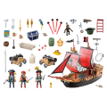 Παιχνιδια PLAYMOBIL - Παιδικα παιχνιδια - Πειρατική ναυαρχίδα PLaymobil - 70411 PLAYMOBIL