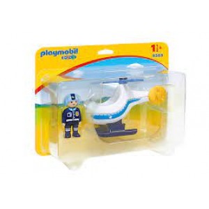Παιχνιδια PLAYMOBIL - Παιδικα παιχνιδια - Playmobil Αστυνομικό ελικόπτερο - 9383 PLAYMOBIL